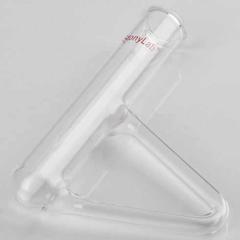 stonylab Thiele Melting Point Tube, Borosilicate Glass Measuring Point Lab Melting Point Tube Triangle Shape Thiele Tube, 150 mm...