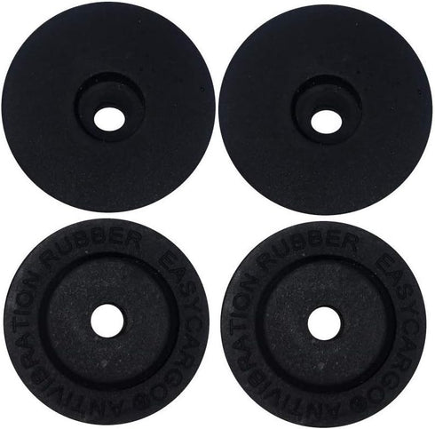Easycargo Fan Anti Vibration Pads, Fan Damper for Noise Reduction, Silicone Damper for Low Noise Fan 80mm, 92mm, 120mm, 140mm (Black 16-Pack)...