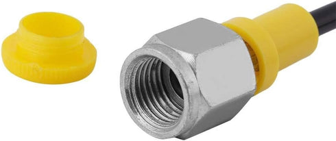 Hydraulic Pressure Test Hose 64Mpa Hydraulic Test Line Test Couling Hose for Excavator Construction Machinery Testing Coupling Point Thickness 1.5...