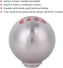 Car Gear Shift Knob Ball Manual Transmission Shifter Car Shift Head M10x1.5 Thread for Honda Civic/City/CRV(6 Speed)...