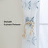 Embroidered Teal Starfish Sheer Curtains for Living Room 84 inches Long Rod Pocket Retro Voile Window Curtains Drapes for Bedroom 52 x 84 Inch 1 P...