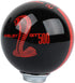 RICKYZHU for Mustang Shelby Cobra GT 500 5 Speed White/Black/Red Manual Gear Shift Knob Shift Knob (Red)...