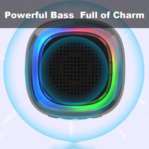 Bluetooth Speaker Wireless Outdoor Waterproof Portable Speaker Bluetooth TF Card AUX FM Player Loud Stereo Booming Bass Energy for Home&Party Gift...