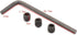 Universal Manual Gear Shift Knob Stick Shifter Knob Level M8 M10 M12 (Walnut Wood Texture)...