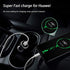 for Huawei Supercharge Car Charger, 9V/2A Car Charger Adapter Quick Fast Charger with USB Type C Super Charging Cable Car Charger for Huawei P40 P...