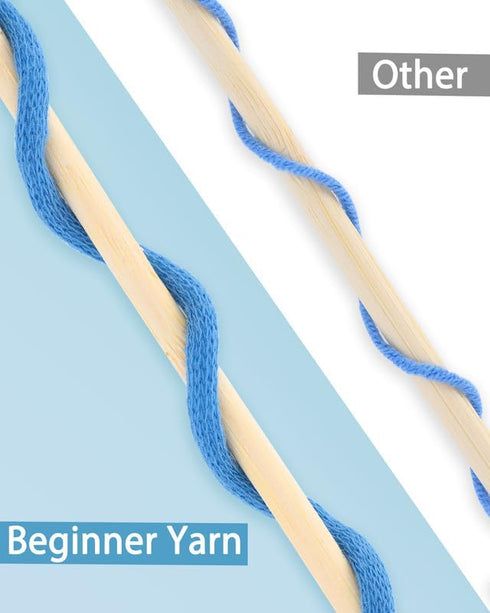 Yarn for Beginners: 3 PCS Army Green Yarn, Easy to Use, 4 Medium Weight, Enjoy a Relaxing Experience, Suitable for Birthday, Holiday, Classroom Gi...