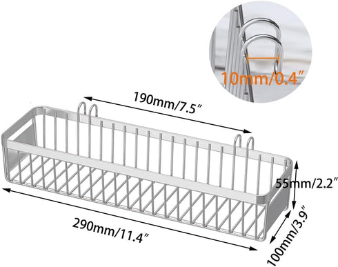 kaileyouxiangongsi Drawer Organizer, Silverware Organizer for Kitchen, Utensil Mesh Drawer Organizer for Chopsticks/Spoon/Fork/Knife, 304 Stainles...