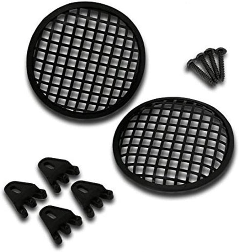 Pyramid GW5BK 5" Speaker Grill Covers - Universal Car/Vehicle Speaker Protectors (Pair)......
