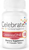 Celebrate Vitamins CelebrateONE 18 Chewables, 18mg Iron - One A Day Bariatric Multivitamin, Essential Vitamins & Minerals - Gastric Bypass & Sleev...