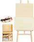 jojofuny Doll House Accessory Painting Tool Set Wooden Easel Dollhouse Furniture Decoration Set Balcony Patio Furnitures Decoration Accessories 1 ...