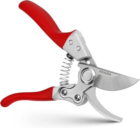 Professional Garden Shears, KAJUDA Pruning Clippers Hand Pruners Gardening Scissors for Plants, Flower Cutter Florist Scissor Trimming Shear, Gard...