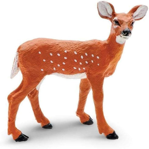 Safari Ltd. Whitetail Fawn Figurine - Lifelike 2.6" Model Figure - Educational Toy for Boys, Girls, and Kids Age 3+...