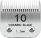 10# Pet Dog Grooming Detachable Blades, Compatible with Andis Size-10# Cut Length 1/16"(1.5mm), Most A5,KM Series Clippers,Made of Ceramic Blade &...