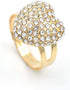 Giffor 14K Gold Filled Jewelry Set Necklaces For Women Bracelets Stud Earrings And Rings Sweetheart Gifts...