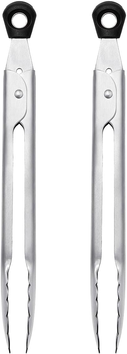 OXO Good Grips Stainless Steel Mini Tongs - 2 Pack...