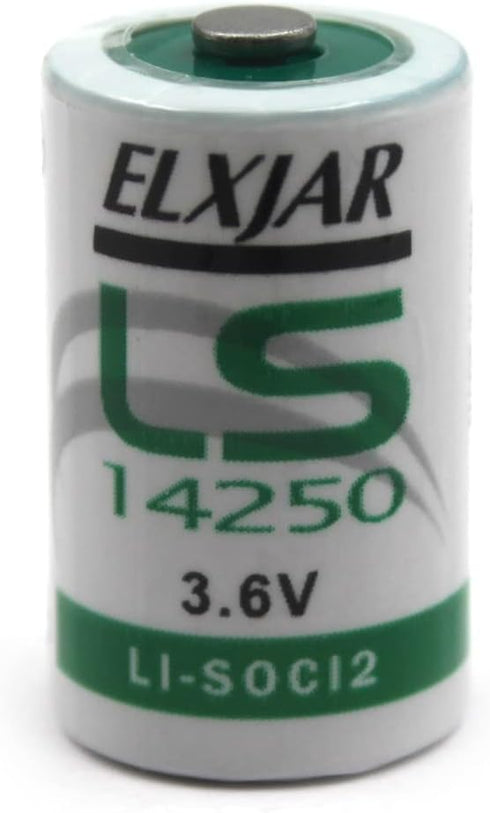 (2-Pack) 3.6V 1/2AA LS14250 Lithium for SAFT Water Meter Electricity Meter Gas...