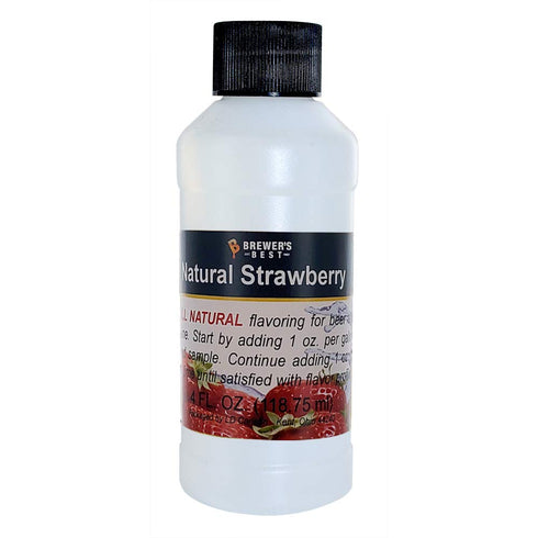 Brewer's Best Natural Beer and Wine Fruit Flavoring (Strawberry)...