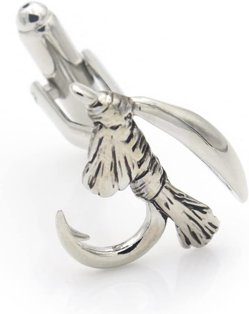 Fly Fishing Hook Fish Pair Cufflinks...