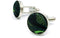 S&W SHLAX&WING Neck Tie Sets for Men Matching Necktie Dark Green Paisley Matching Cufflinks Only...