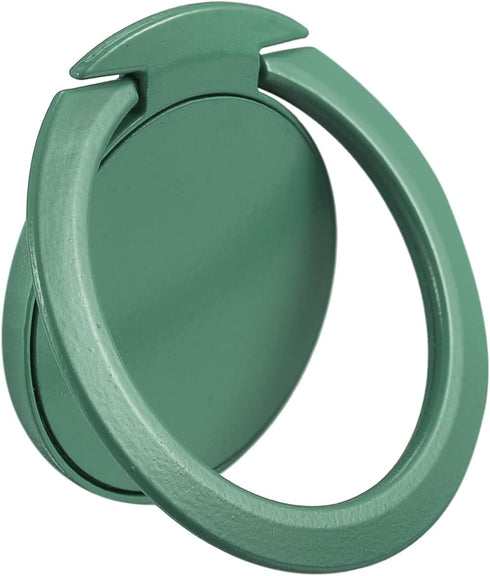 uxcell Phone Ring Holder, Ultra-Thin Cellphone Stand 360 Rotation Grip, for Magnetic Car Mounts, Hedge Green...