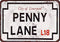 SmartCows Penny Lane Street Sign Vintage Look Reproduction Metal Sign 8 x 12...
