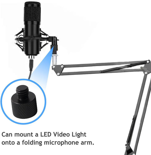 Threaded Tripod Screw Adapter Double Head Stud Standard Mounting Thread Converter 1/4" Male to 3/8" Female Adapter Set for Camera Cage Mount Light...