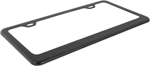 GG Grand General 60439 Matte Black Powder Coated License Plate Frame with 2 Holes...