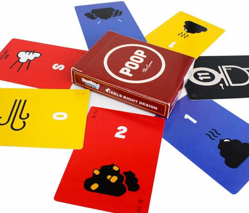 Poop: The Game Brown Bag Combo - Family-Friendly Board Games - Adult Games for Game Night - Card Games for Adults, Teens & Kids (2-5 Players)...