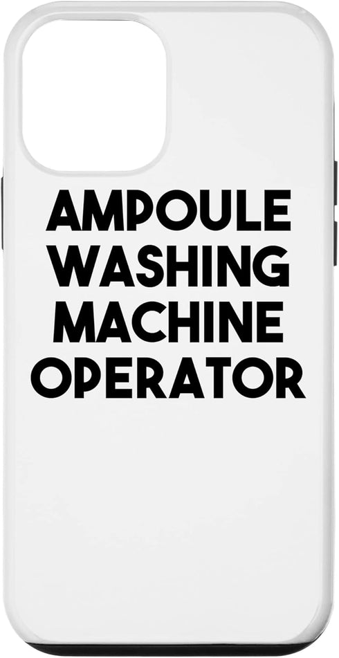 iPhone 12 mini Ampoule Washing Machine Operator Case...
