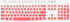 Keyboard Skin for Logitech K120 & MK120 Ergonomic Desktop USB Keyboard - US Layout, Waterproof Anti-Dust?Enhanced Protection and Durability (Pink)...