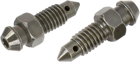 4Pcs M6x1mm Banjo Bolt Bleeder Screw with Cap for Motorcycle Brake Master Cylinder...
