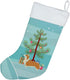 Caroline's Treasures CK3554CS Pembroke Corgi Christmas Tree Christmas Stocking Fireplace Hanging Stockings Christmas Season Party Decor Family Hol...