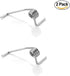 2 Pcs Refrigerator Divider Door Spring for Samsung DA61-08314A Compatible with Models RF261BEAEBC/AA RF261BEAESP/AA RF260BEAEWW/AA RF263BEAEBC/AA RF263BEAESP/AA RF263BEAEWW/AA RF263BEAESR/AA RF263TEA