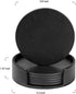 Drink Coasters Set of 6 Leather Coasters Spill Protection for Table Desk,Durable and Non Slip Leather Coaster Perfect for Common Size Glass Coffee...