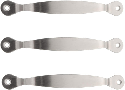 Cutting Board Handles Cabinet Pulls: 3pcs Stainless Steel Chopping Board Side Handles Drawer Handles Pulls for Kitchen Butcher Board Dresser...