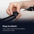 Milo Bike Clip - Attach Milo Action Communicator to Bike Handlebar or Other Rounded Bar to Secure Your Milo for Hands-Free Talking During Your Rid...