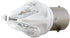 United Pacific 36935 High Power Dual Osram LED 1157 Bulb, Bright 2 Watt, 250 Lumens, Double Contact, Offset Pin – White LED/Clear Lens - ONE Bulb...