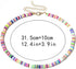 Fstrend Boho Heishi Surfer Choker Necklace Colorful Beads Vinyl Disc Lightweight Necklaces Summer Beach Puka Jewelry for Women and Girls...