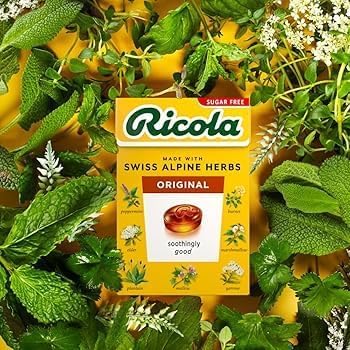 Ricola Original Swiss Herbal Sweets 45 g (Pack of 5)...