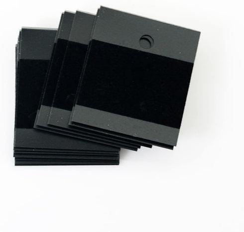 LGEGE 100 Pcs Black Earring Jewelry Display Hanging Cards Jewelry Trays Other Jewelry Accessories...