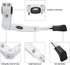 Bicycle Adjustable Aluminium Alloy Bike Bicycle Kickstand Side Kickstand Fit for 22" 24" 26"- White...