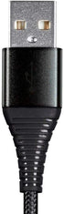 Monoprice USB C to USB A 2.0 Cable - Durable, Kevlar-Reinforced Nylon-Braid, Fast Charge for Samsung Galaxy S10/ Note 8, LG V20, 6 Feet, Black - A...