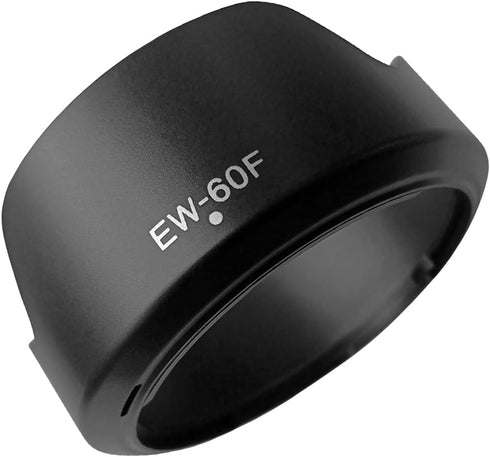 EW-60F Lens Hood for Canon RF-S 18-150mm F3.5-6.3 IS STM on EOS R7 R10, EF-M 18-150mm f/3.5-6.3 IS STM on EOS M5 M6 M50 Camera (for Accessories),H...