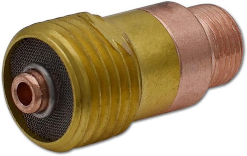 TIG Welding Torch STUBBY Gas Lens Collet Body 17GL332 3/32" & Collet 10N24S Copper Consumables KIT for WP 17 18 26 Torch 10PCS...