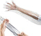 50 Disposable Field Dressing Gloves Veterinary Insemination Rectal Long Gloves, Extra Long Sleeve Full Arm Gloves...