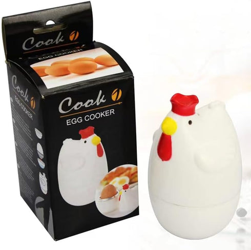 Chicken Shaped Microwave Egg Boiler for Perfectly Cooked Eggs in Minutes - egg boilers - egg boiler microwave - microwave egg boiler 1 egg - egg c...