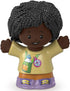 Replacement Part for Fisher-Price Little People Playset - HBW73 ~ African-American Girl Hiker Figure with Water Bottle Print ~ Works Great with An...