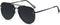 ANDWOOD Oversized Aviator Sunglasses for Women Men Big Large Rimless Metal Frame with Spring Hinges...