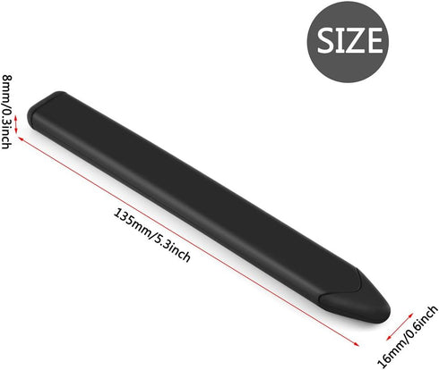 Flat Stylus, Universal Replacement Flat Capacitive Touch Screen Stylus Pen for iPhone//BlackBerry(Black)......