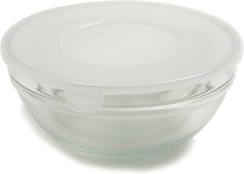 Norpro 10-Piece Nesting Glass Mixing/Storage Bowls with Lids...
